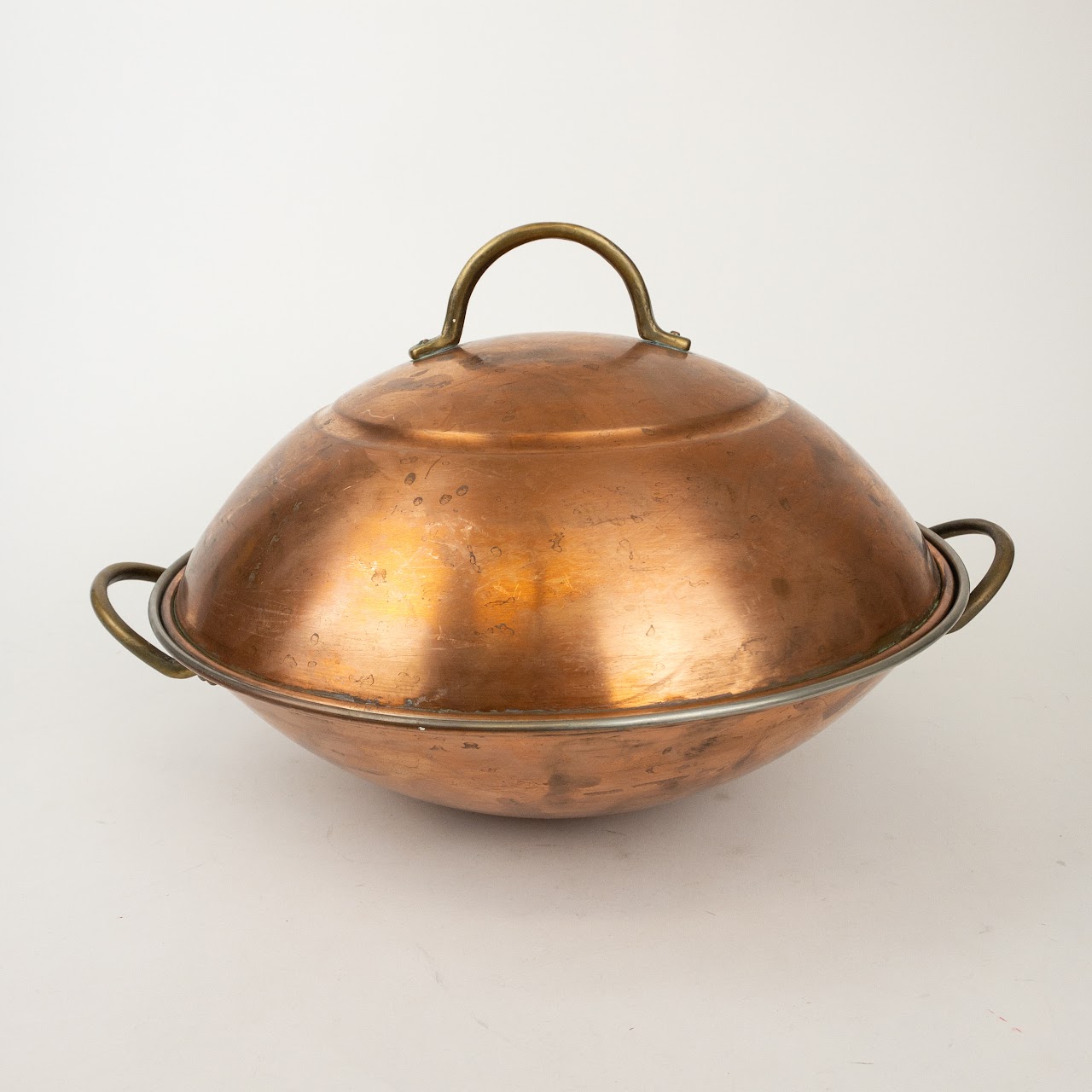 Copper Vintage Wok