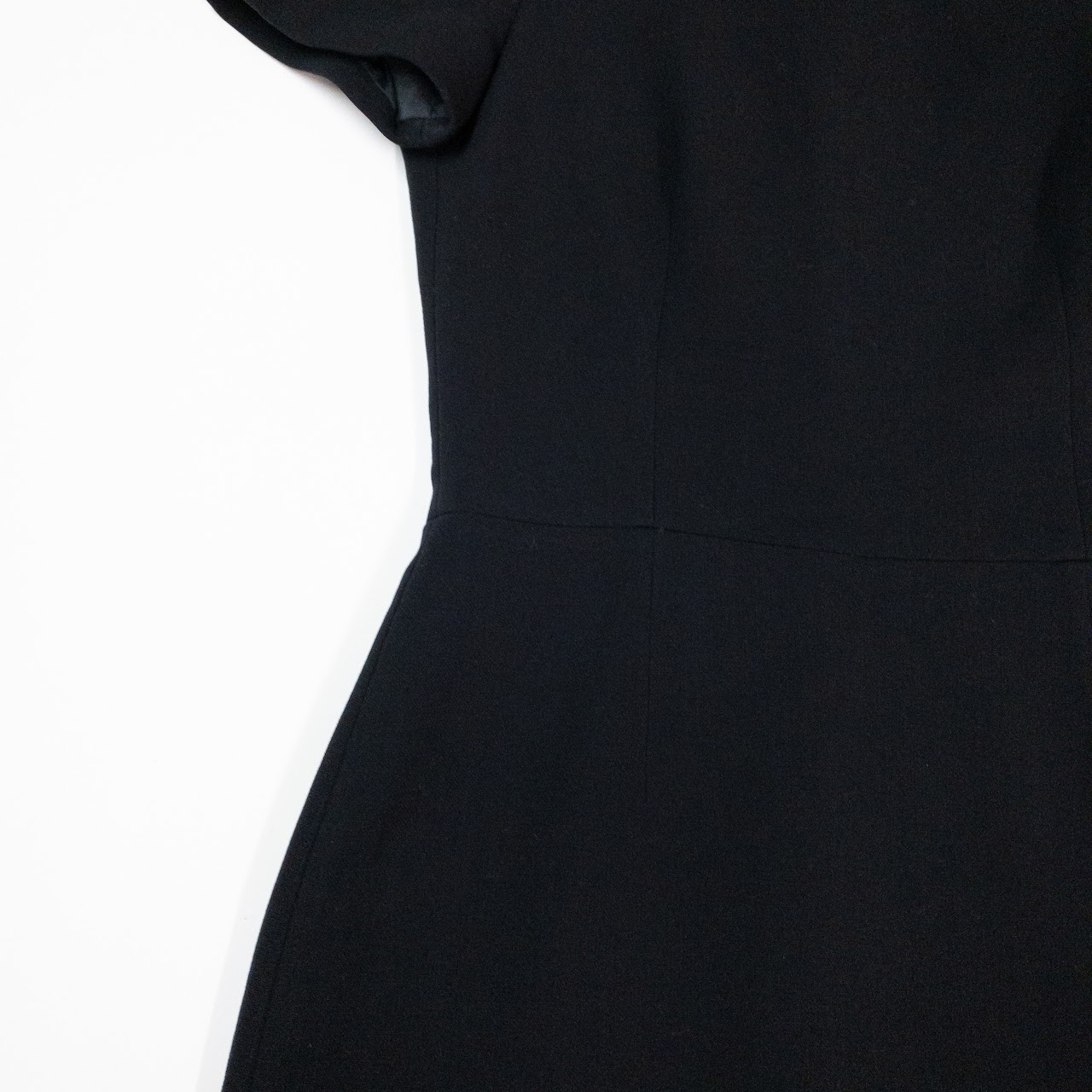 Prada Wool Crepe Sheath Dress