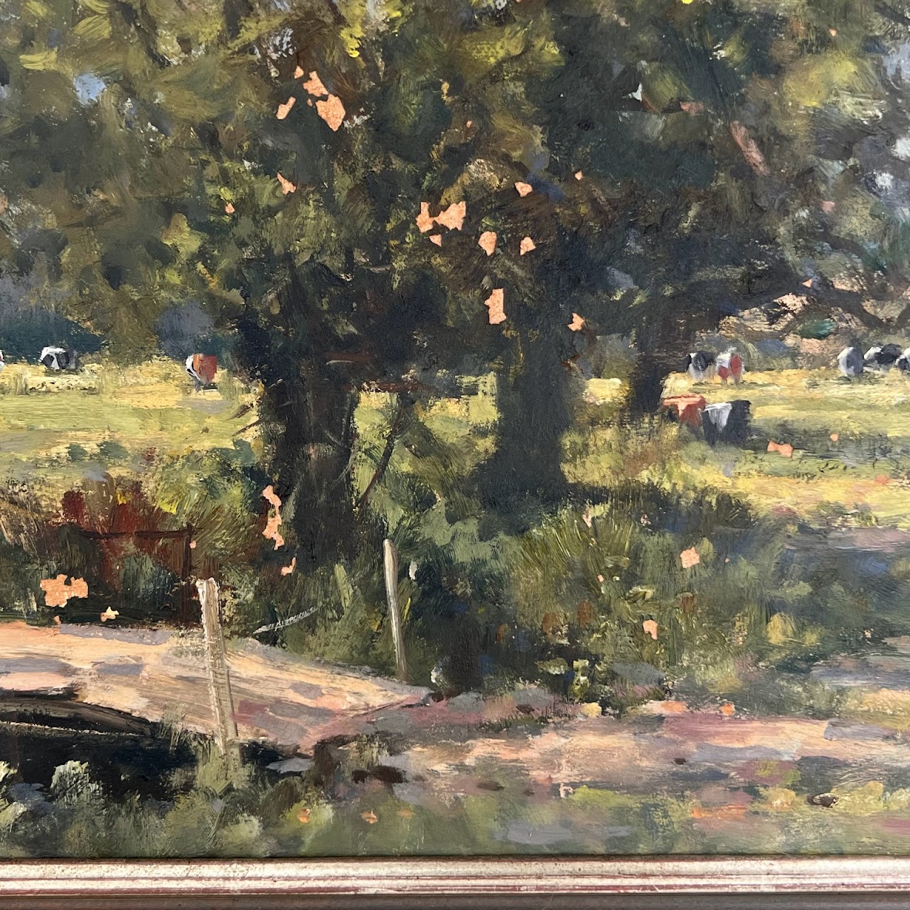 John Neale Signed Oil Landscape Painting