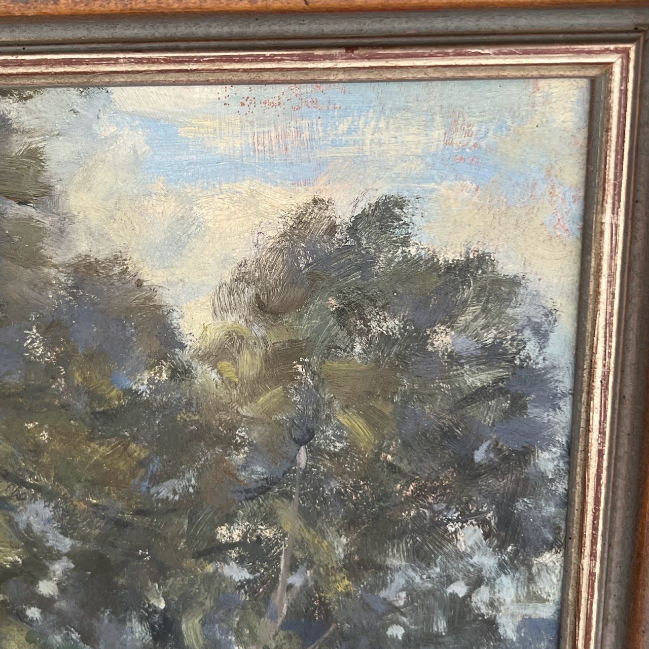 John Neale Signed Oil Landscape Painting