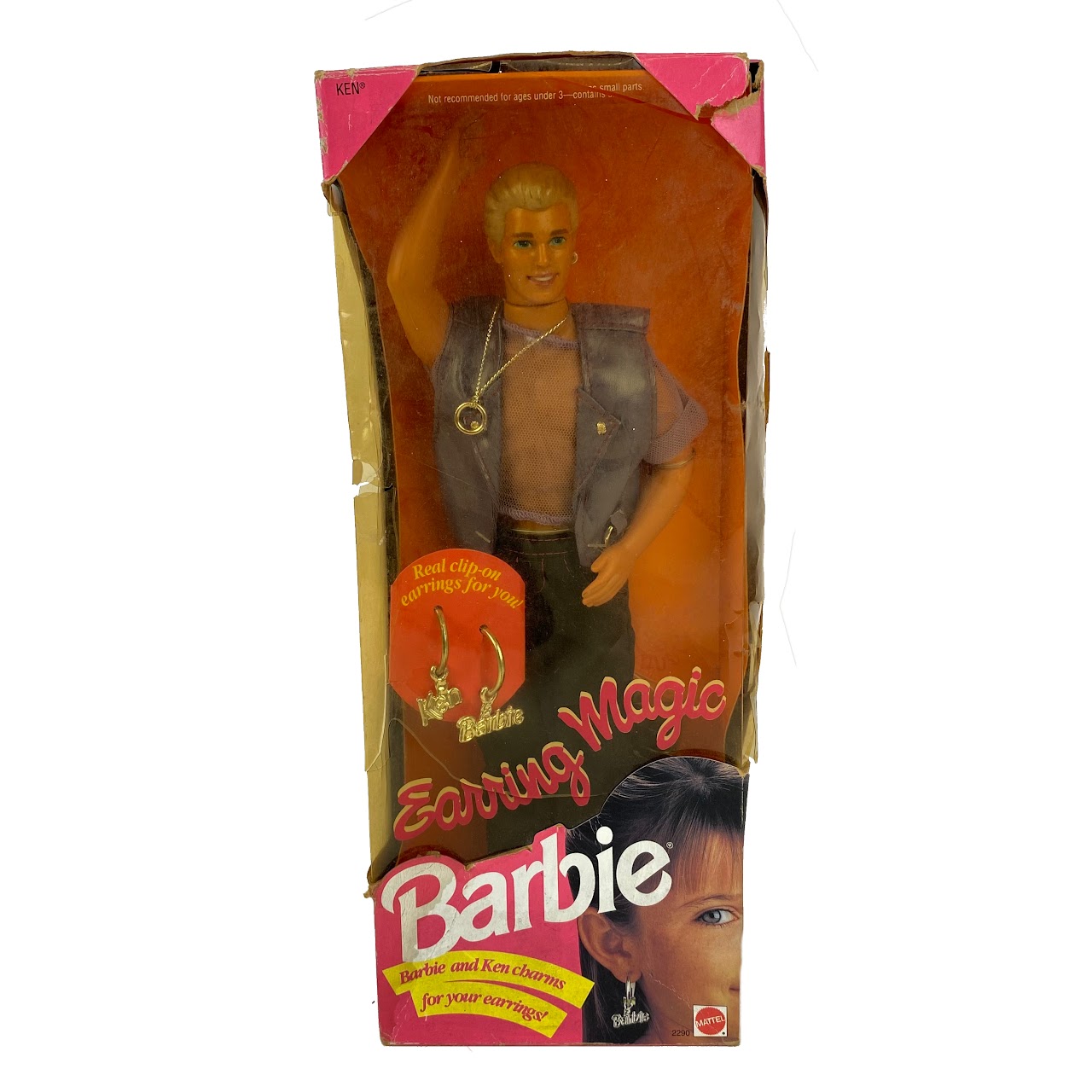 Mattel Vintage Earring Magic Ken Doll