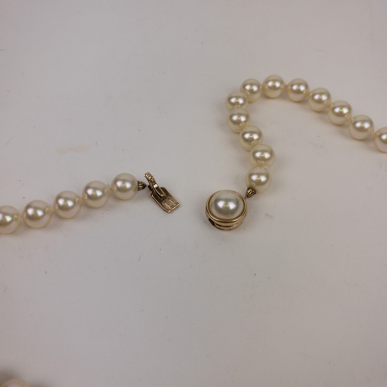 Majorica Faux Pearl Strand Necklace