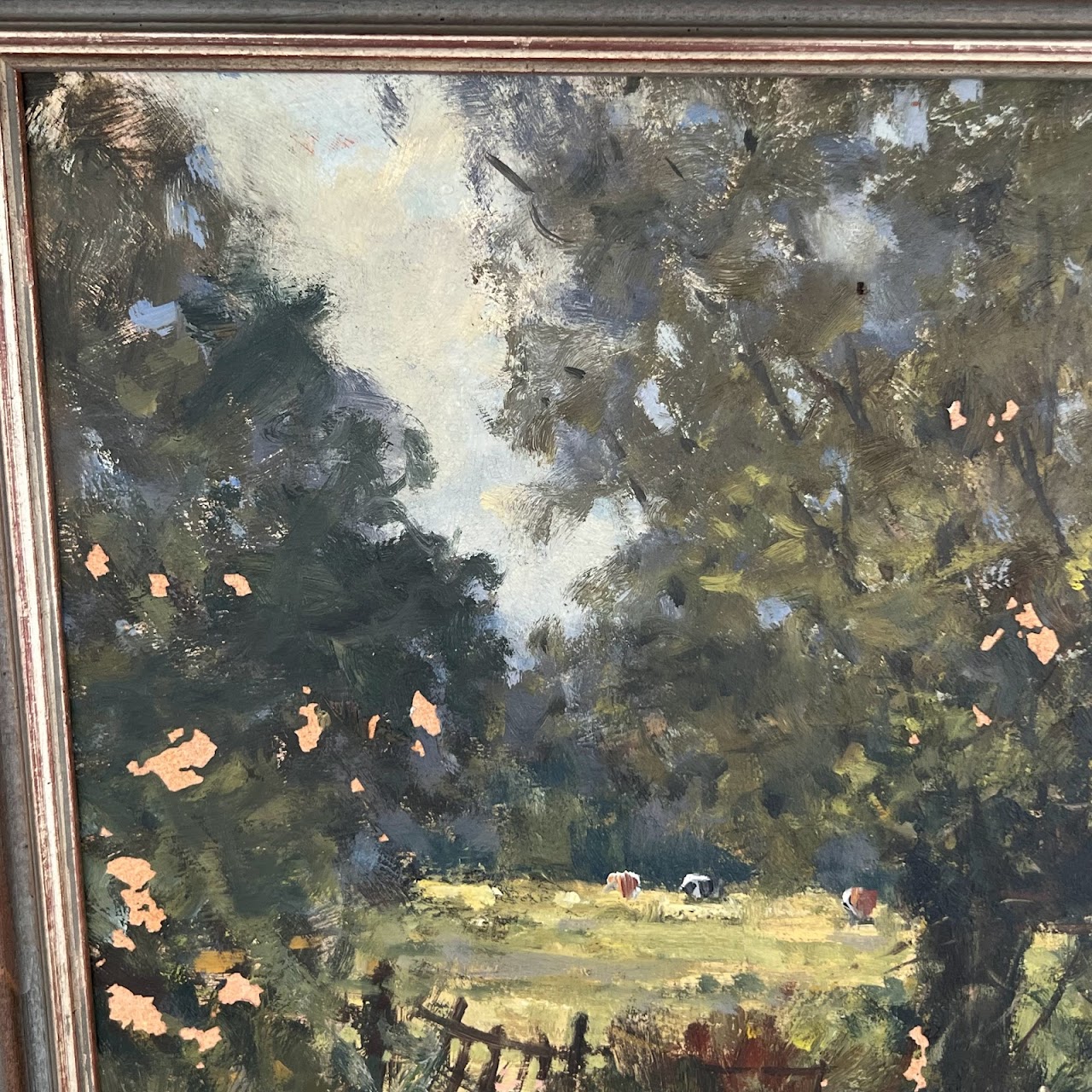 John Neale Signed Oil Landscape Painting