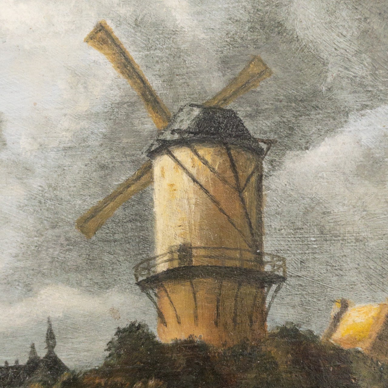 After Jacob Van Ruisdael 'Windmill at Wijk bij Duurstede' Oil Painting