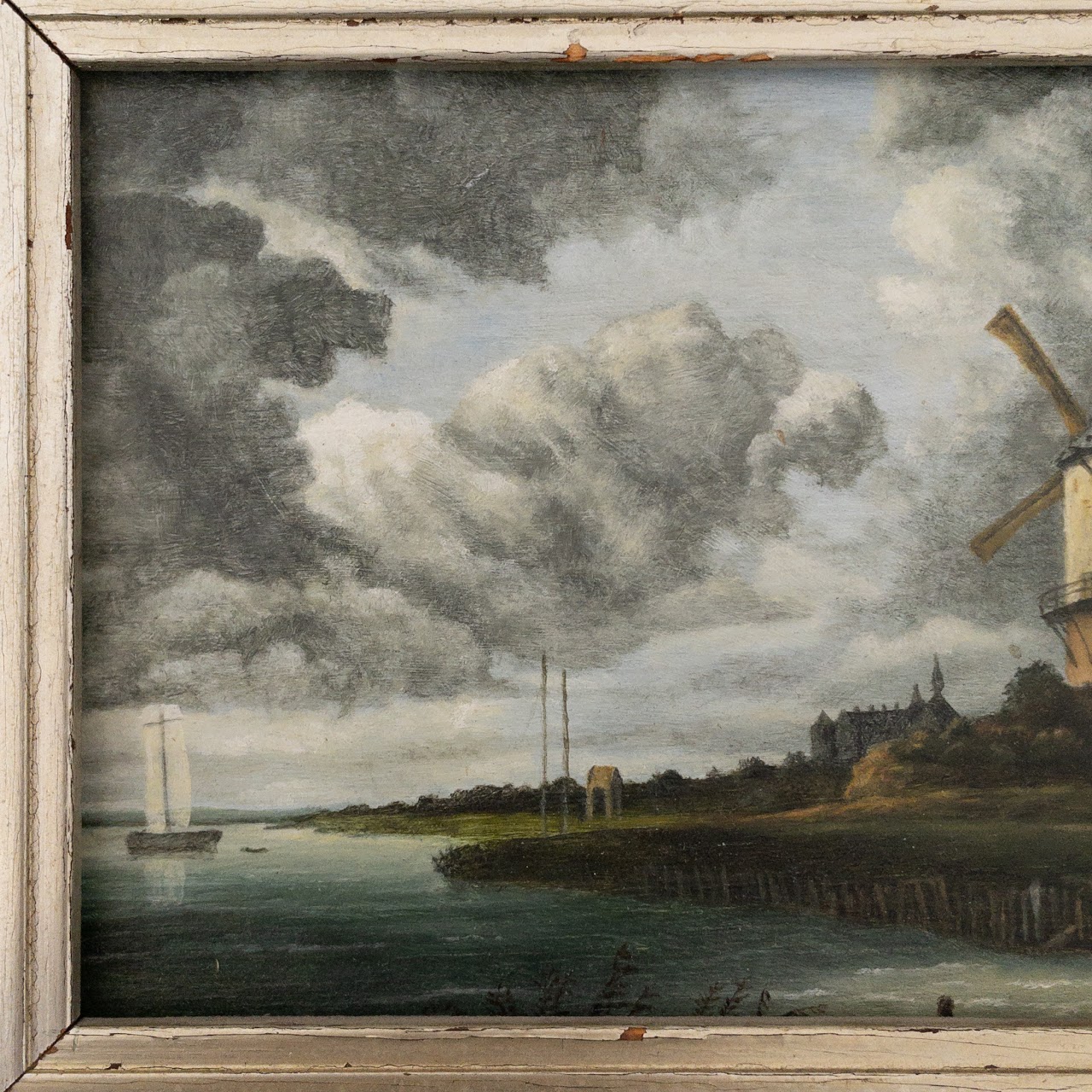 After Jacob Van Ruisdael 'Windmill at Wijk bij Duurstede' Oil Painting