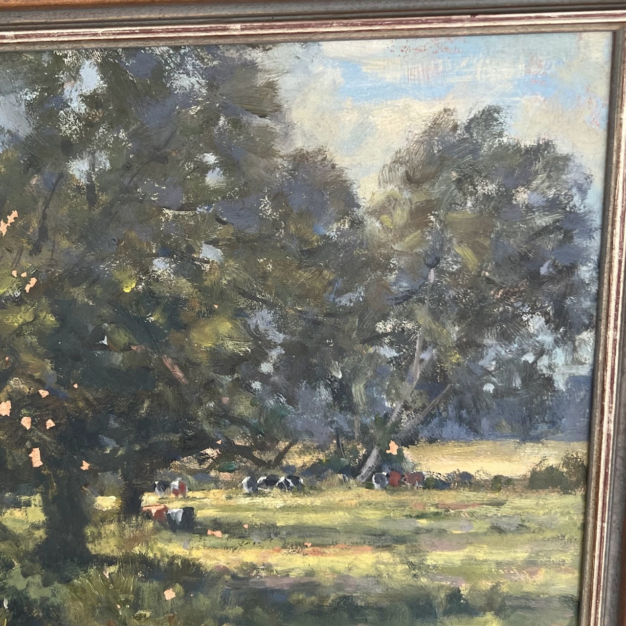 John Neale Signed Oil Landscape Painting