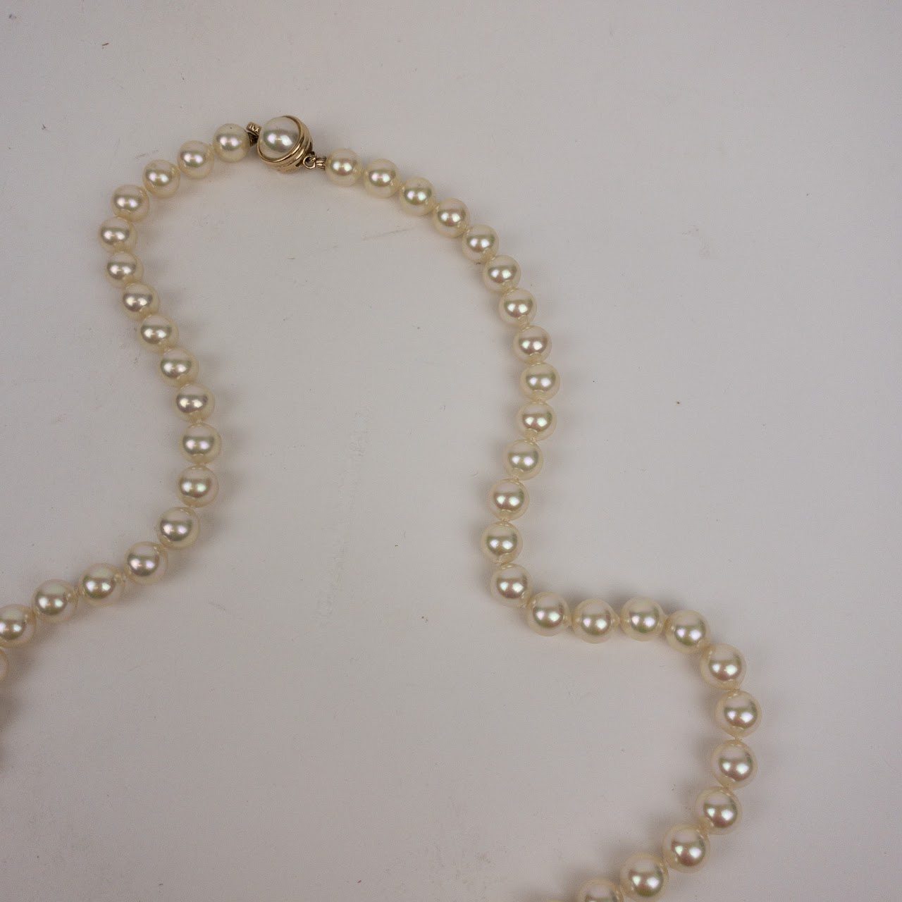 Majorica Faux Pearl Strand Necklace