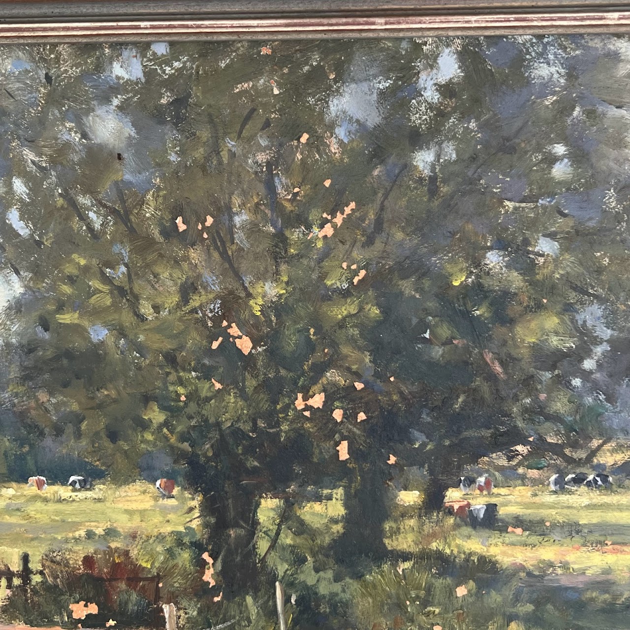 John Neale Signed Oil Landscape Painting