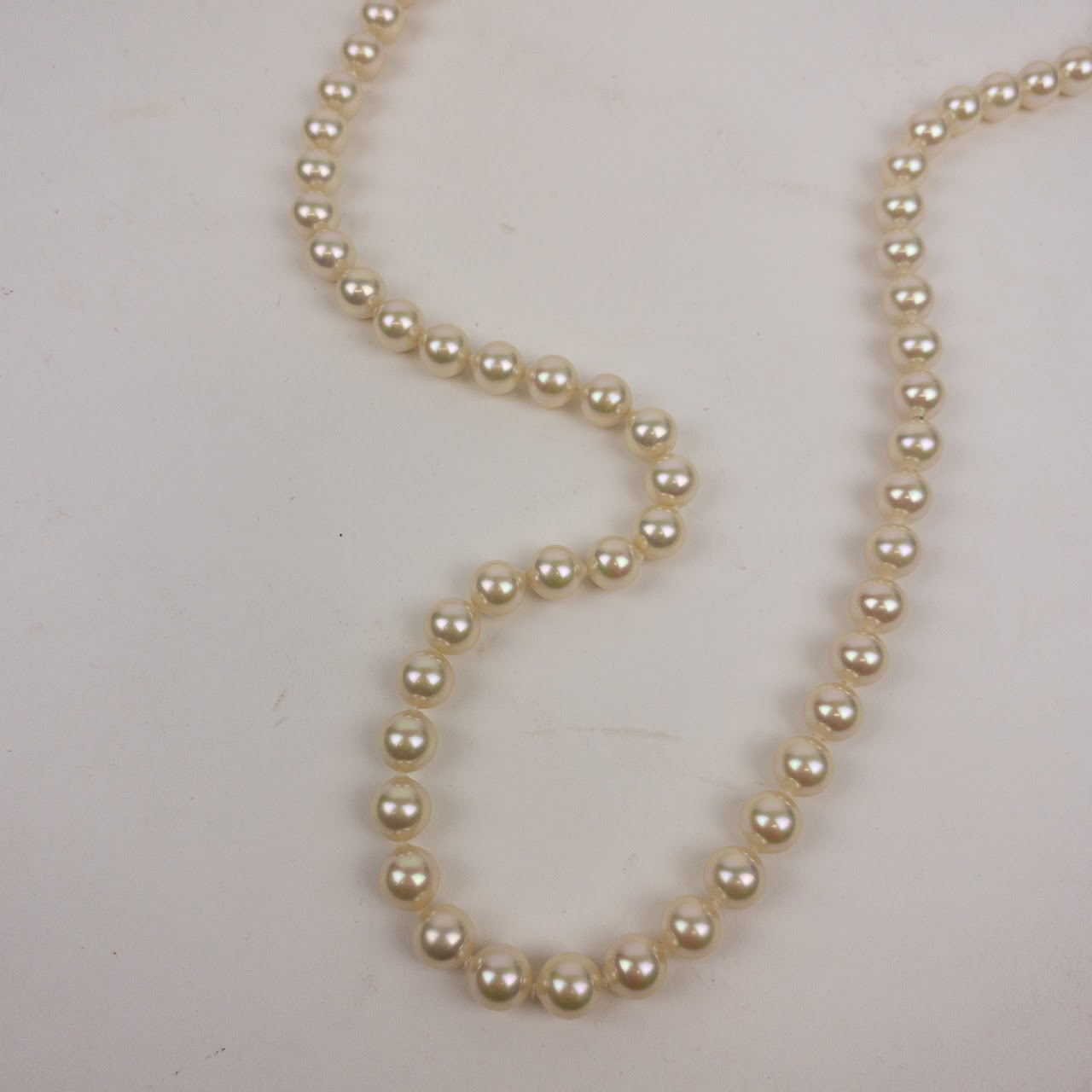 Majorica Faux Pearl Strand Necklace