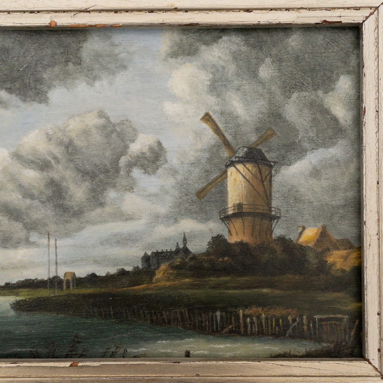 After Jacob Van Ruisdael 'Windmill at Wijk bij Duurstede' Oil Painting