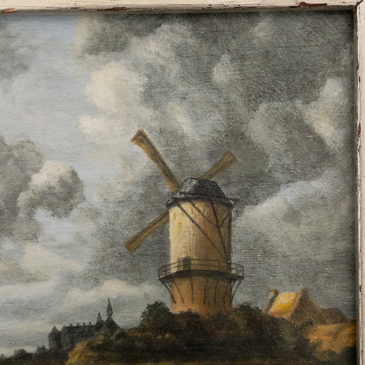 After Jacob Van Ruisdael 'Windmill at Wijk bij Duurstede' Oil Painting