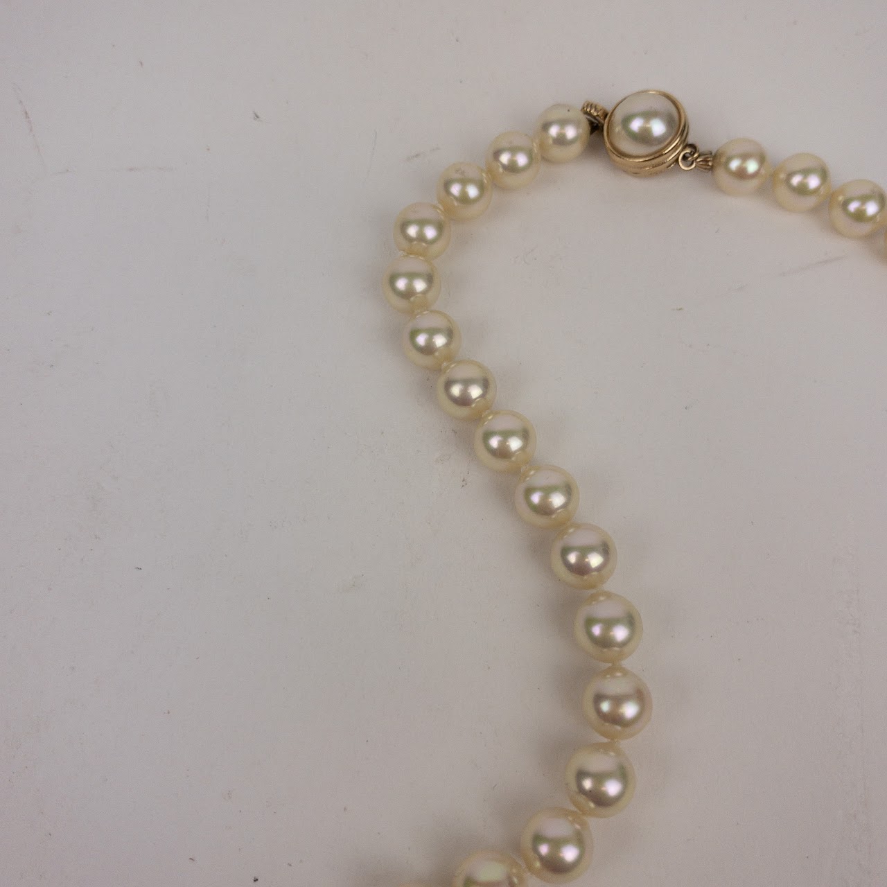 Majorica Faux Pearl Strand Necklace