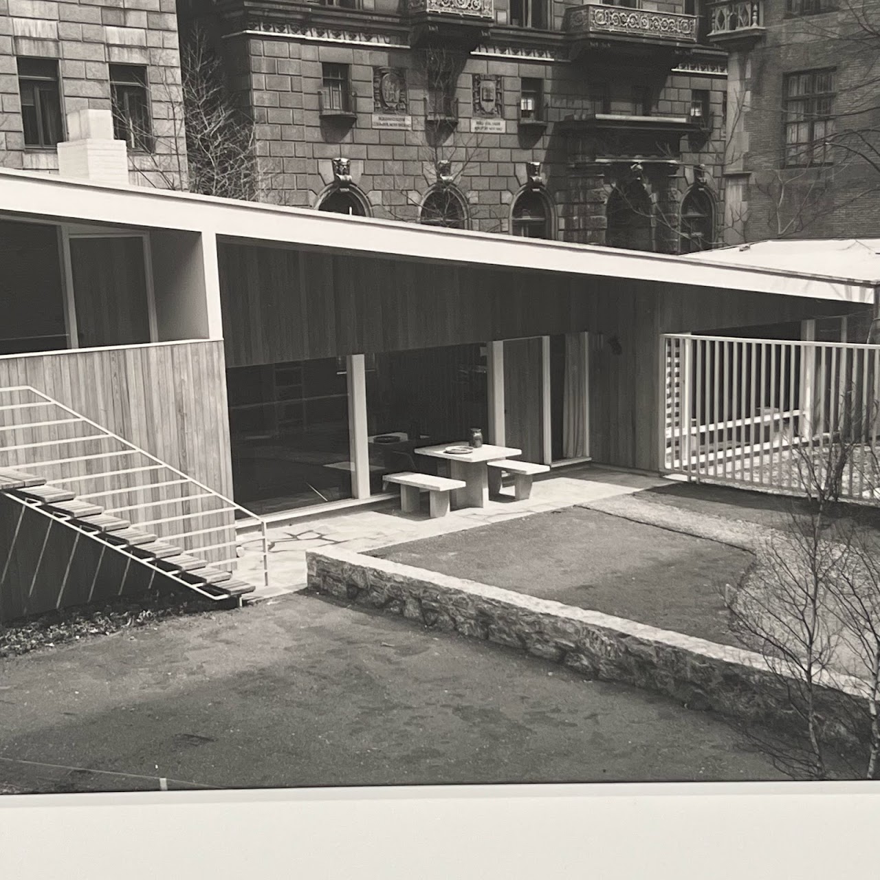 Ezra Stoller 1949 Marcel Breuer House at MoMA Photograph