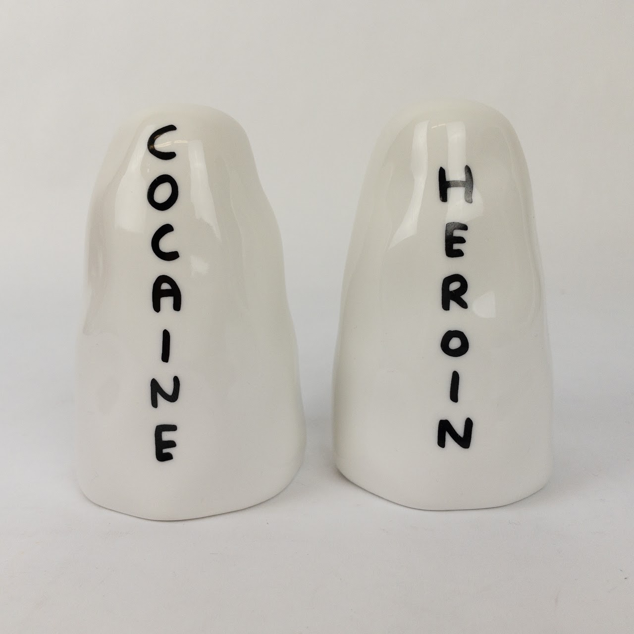 David Shrigley NEW Salt And Pepper Shakers