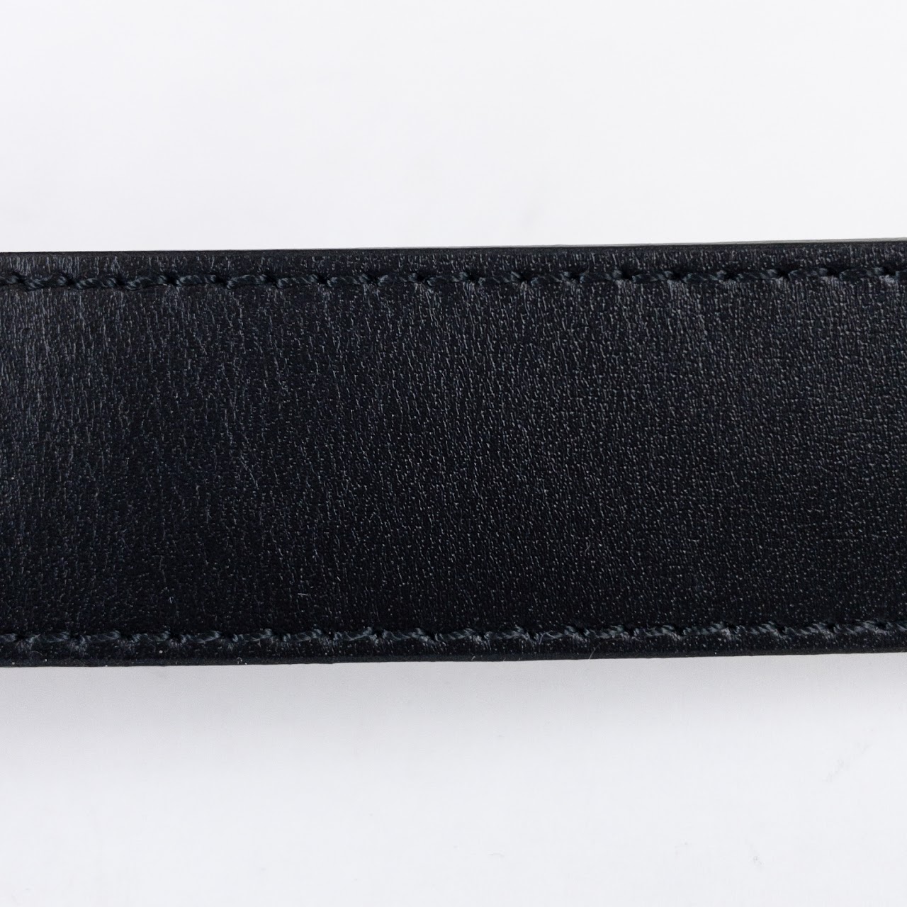 Burberry Black Leather Belt