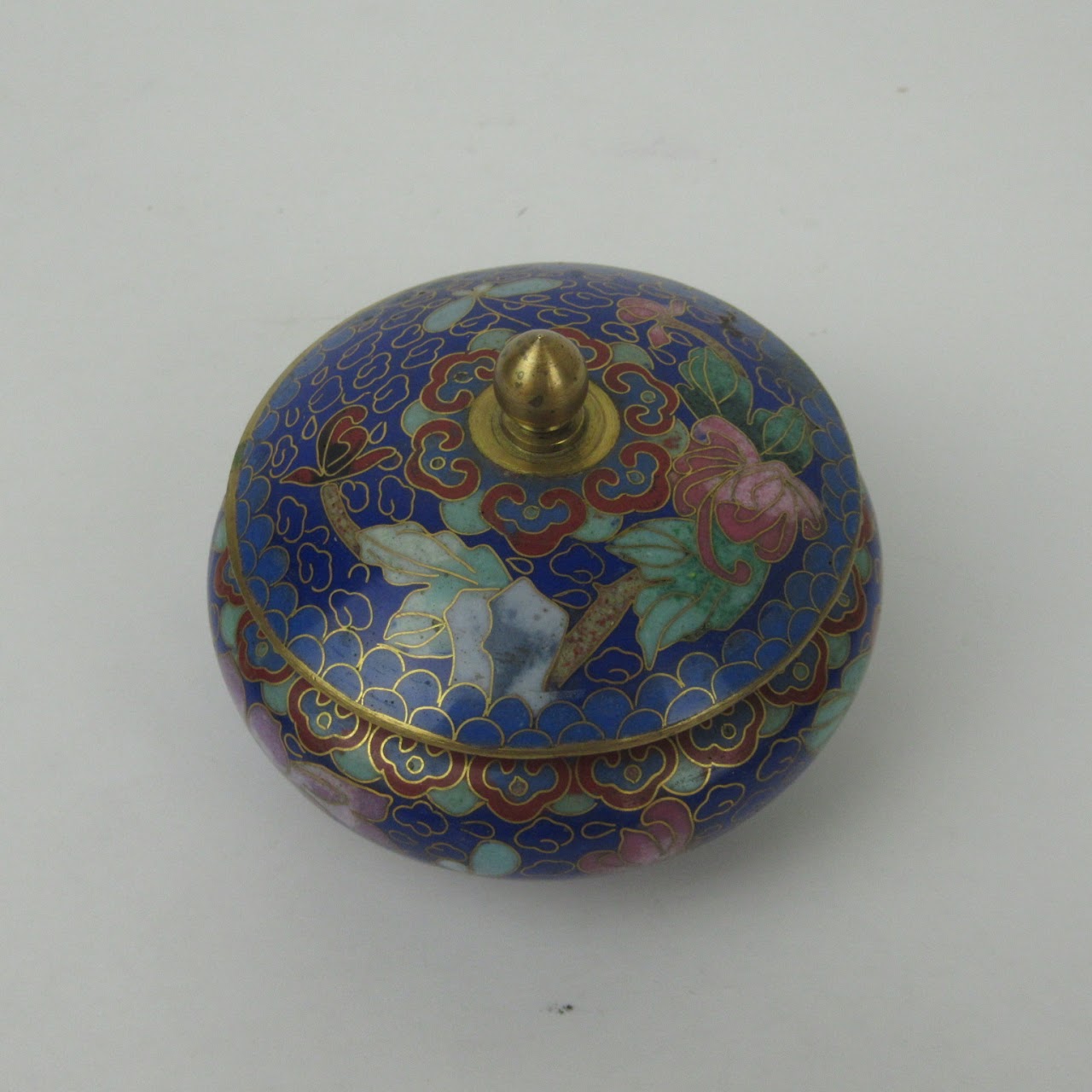 Cloisonné Small Lidded Dish