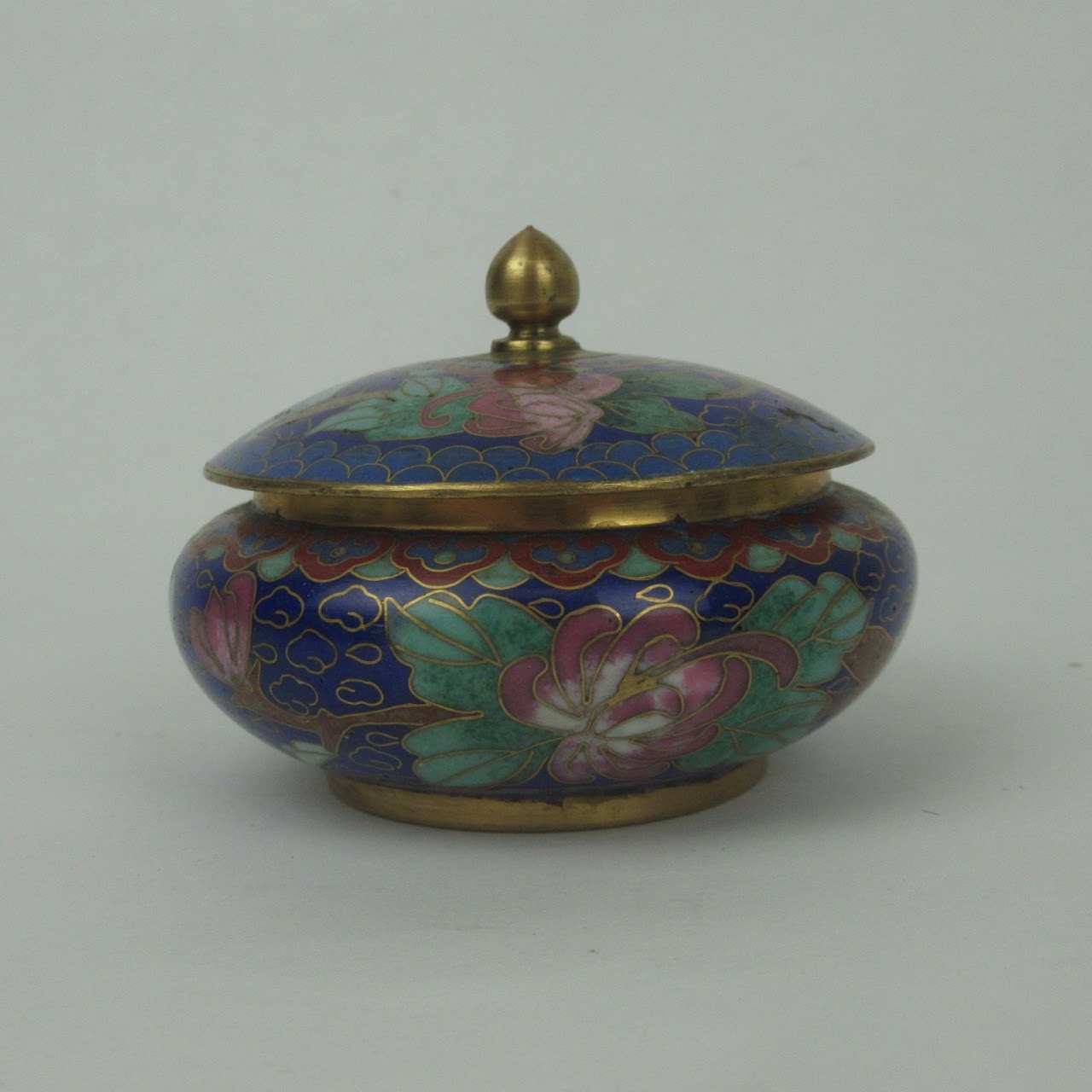 Cloisonné Small Lidded Dish