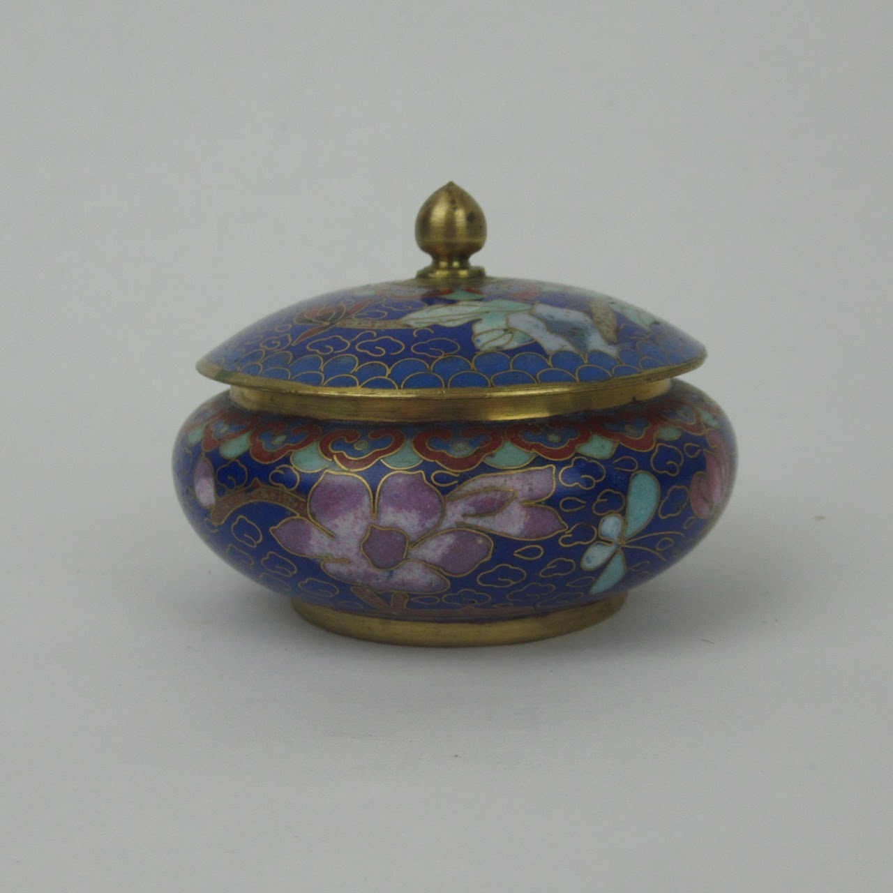 Cloisonné Small Lidded Dish