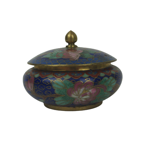 Cloisonné Small Lidded Dish