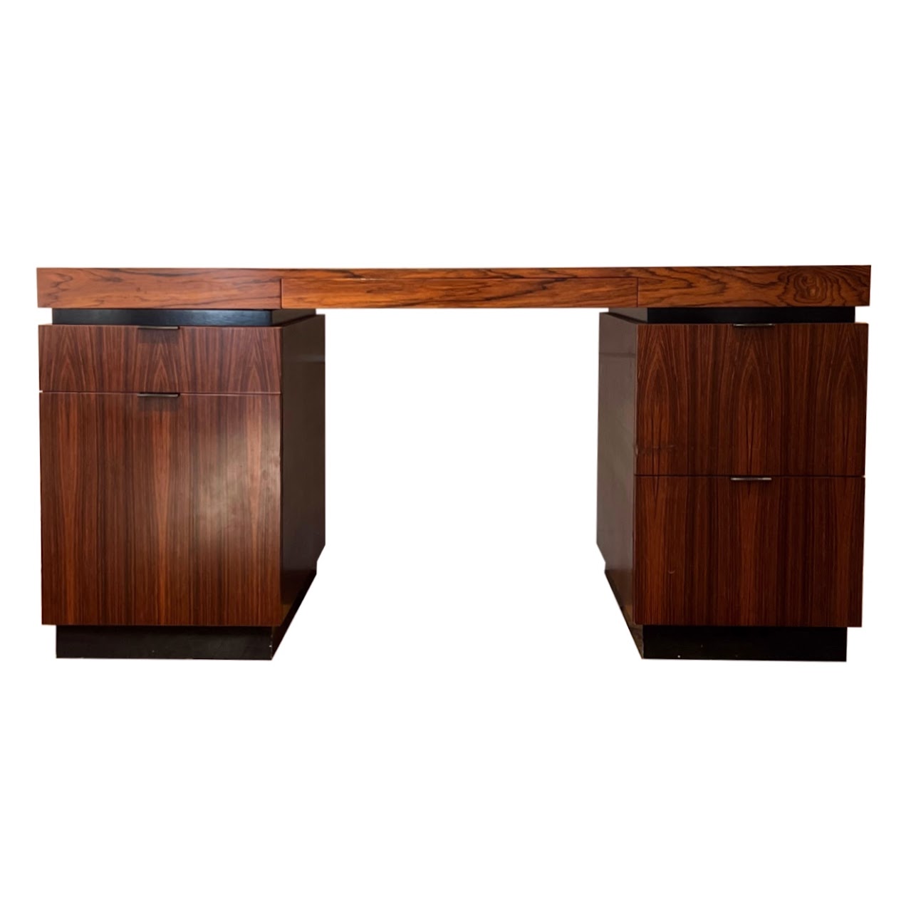 Rosewood Double Pedestal Desk