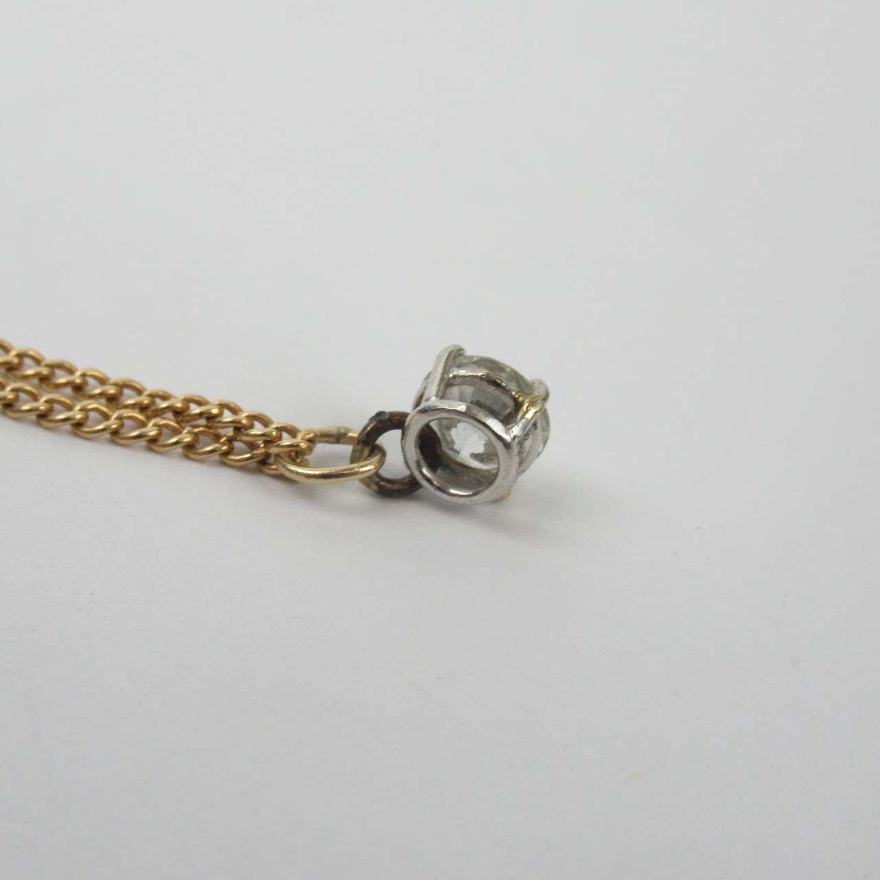 14K Gold & Diamond Pendant Necklace