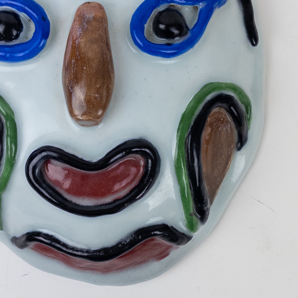 Handmade Deco Inspired Ceramic Mask