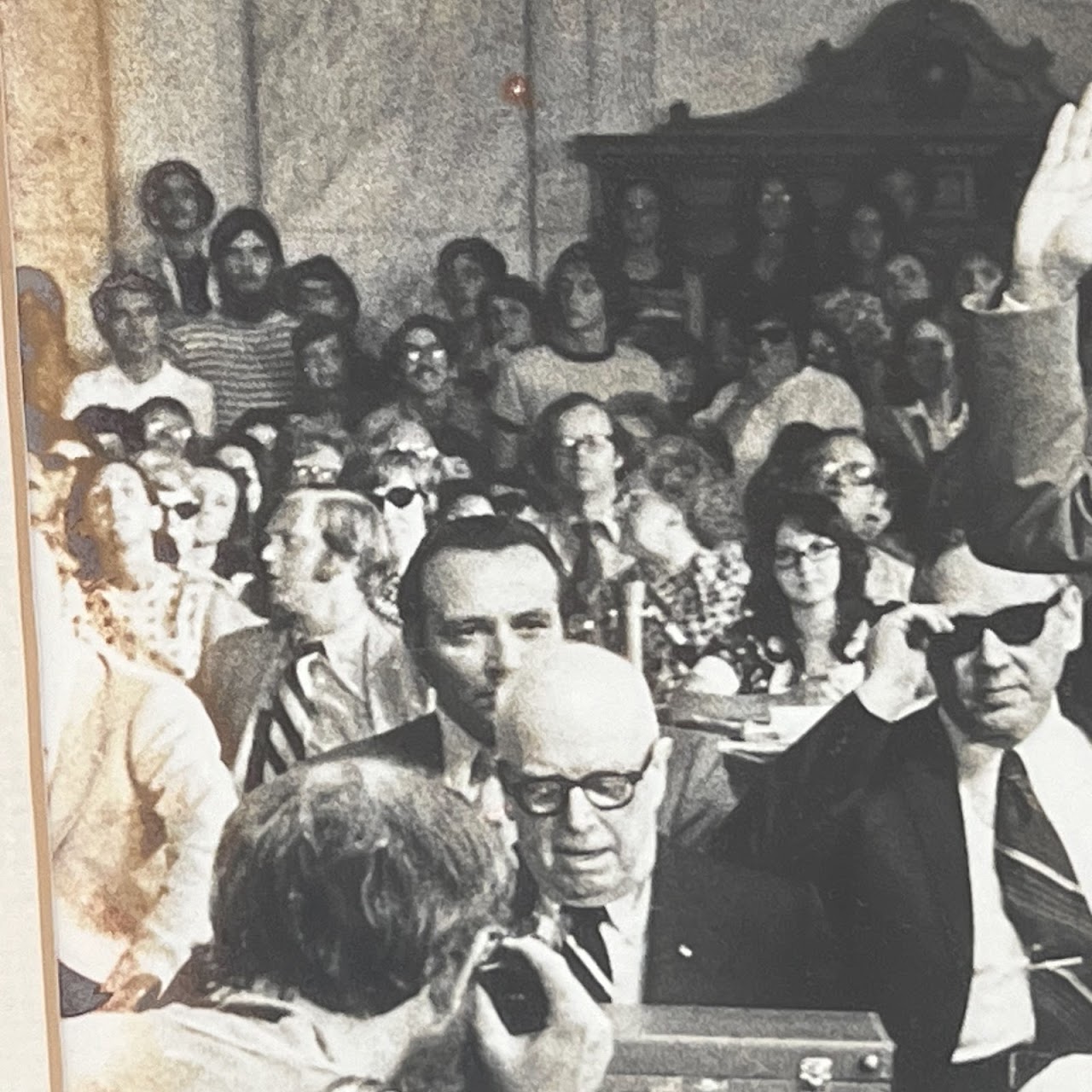 H.R. Halderman Watergate Swearing in Photograph