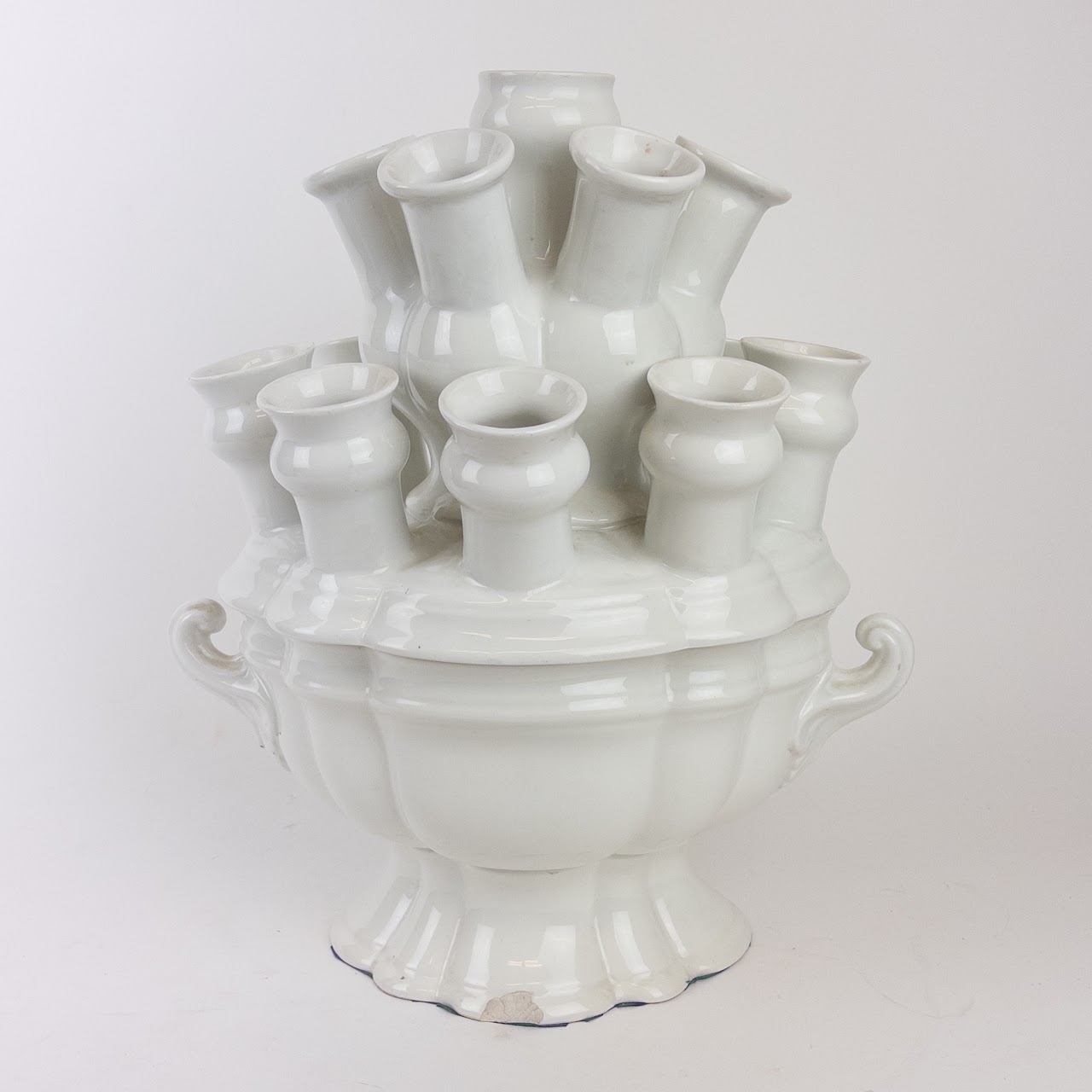 Este Ceramiche Tulipiere Pedestal Vase