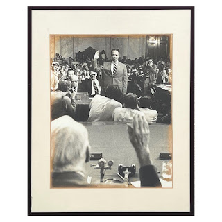 H.R. Halderman Watergate Swearing in Photograph
