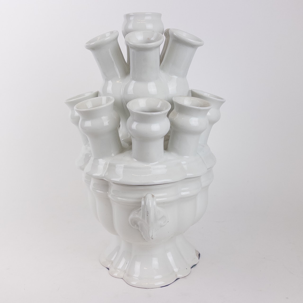 Este Ceramiche Tulipiere Pedestal Vase