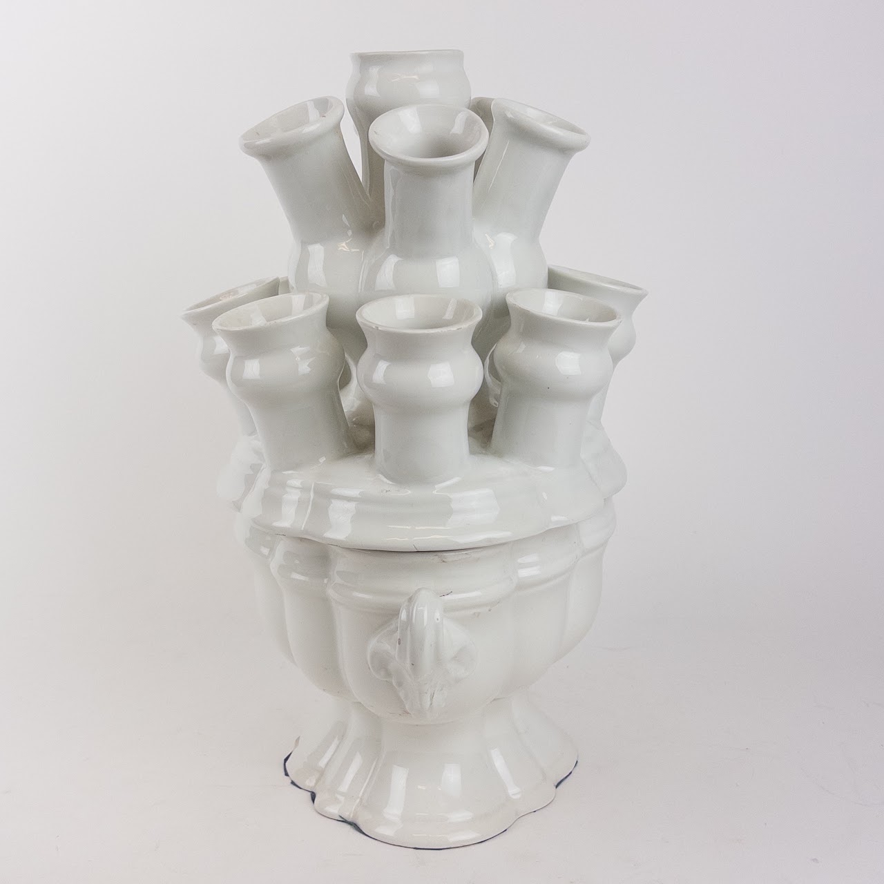 Este Ceramiche Tulipiere Pedestal Vase