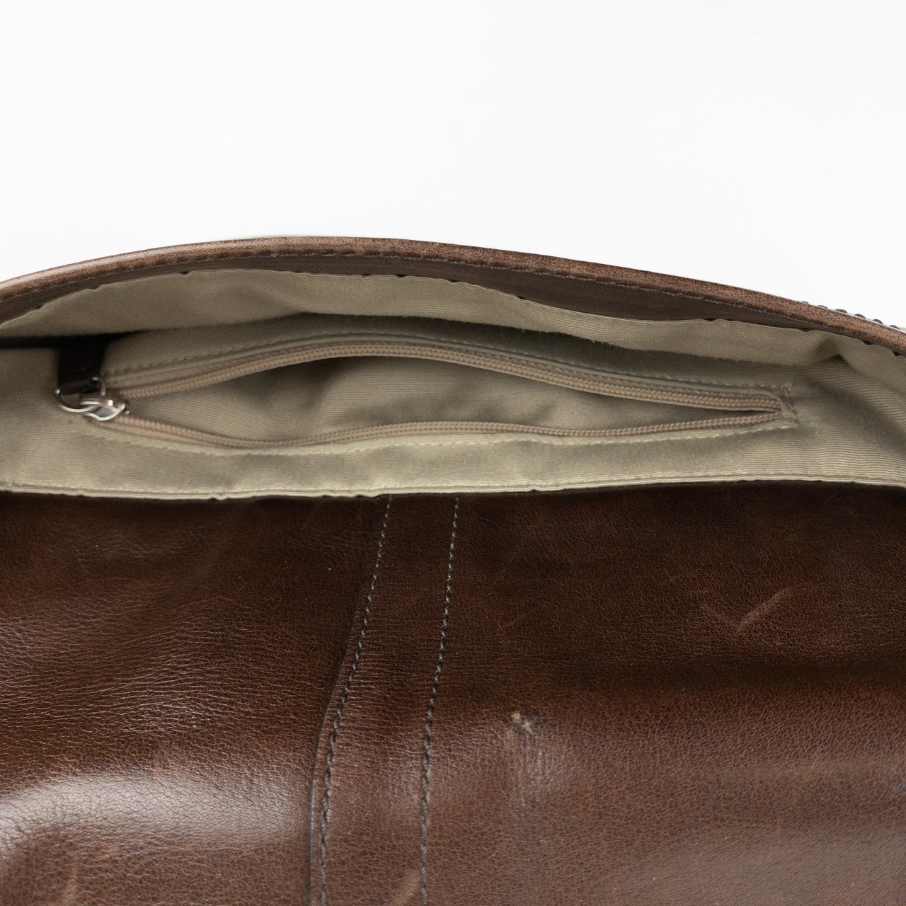 Coach Leather Messenger Bag