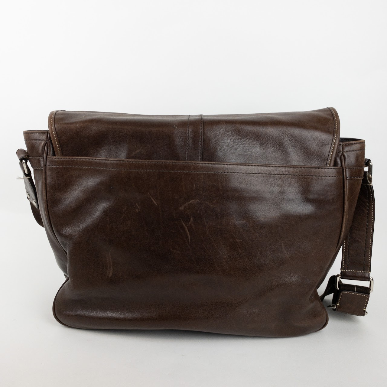 Coach Leather Messenger Bag