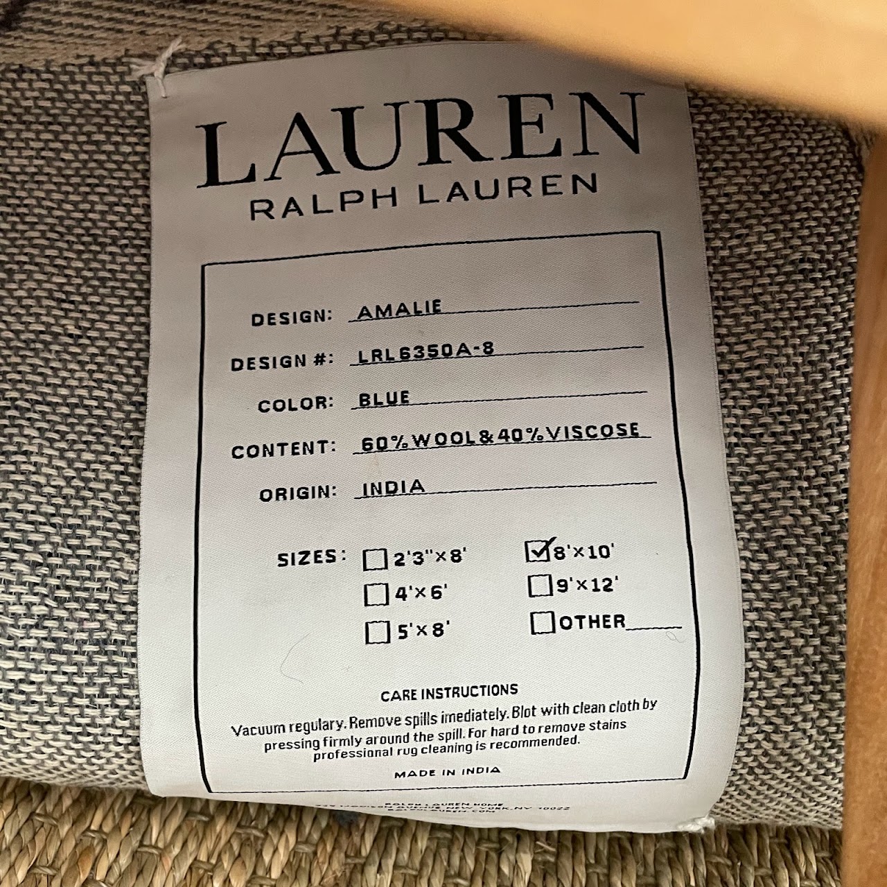 Lauren Ralph Lauren 8' x 10' Amalie Area Rug