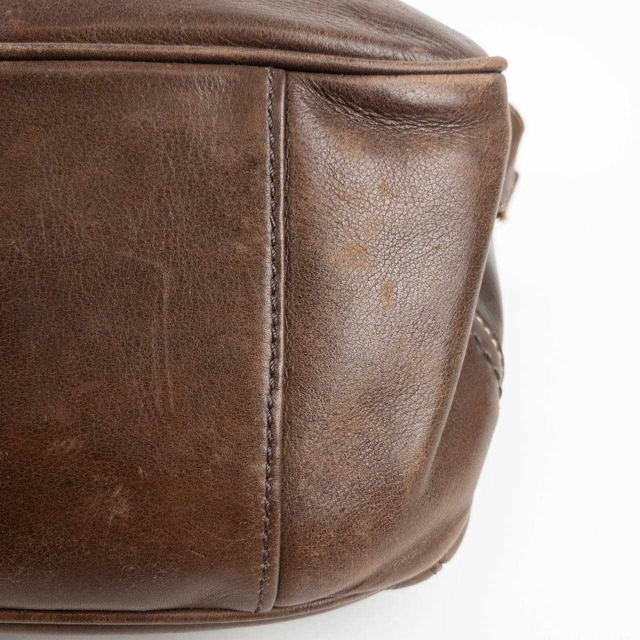 Coach Leather Messenger Bag