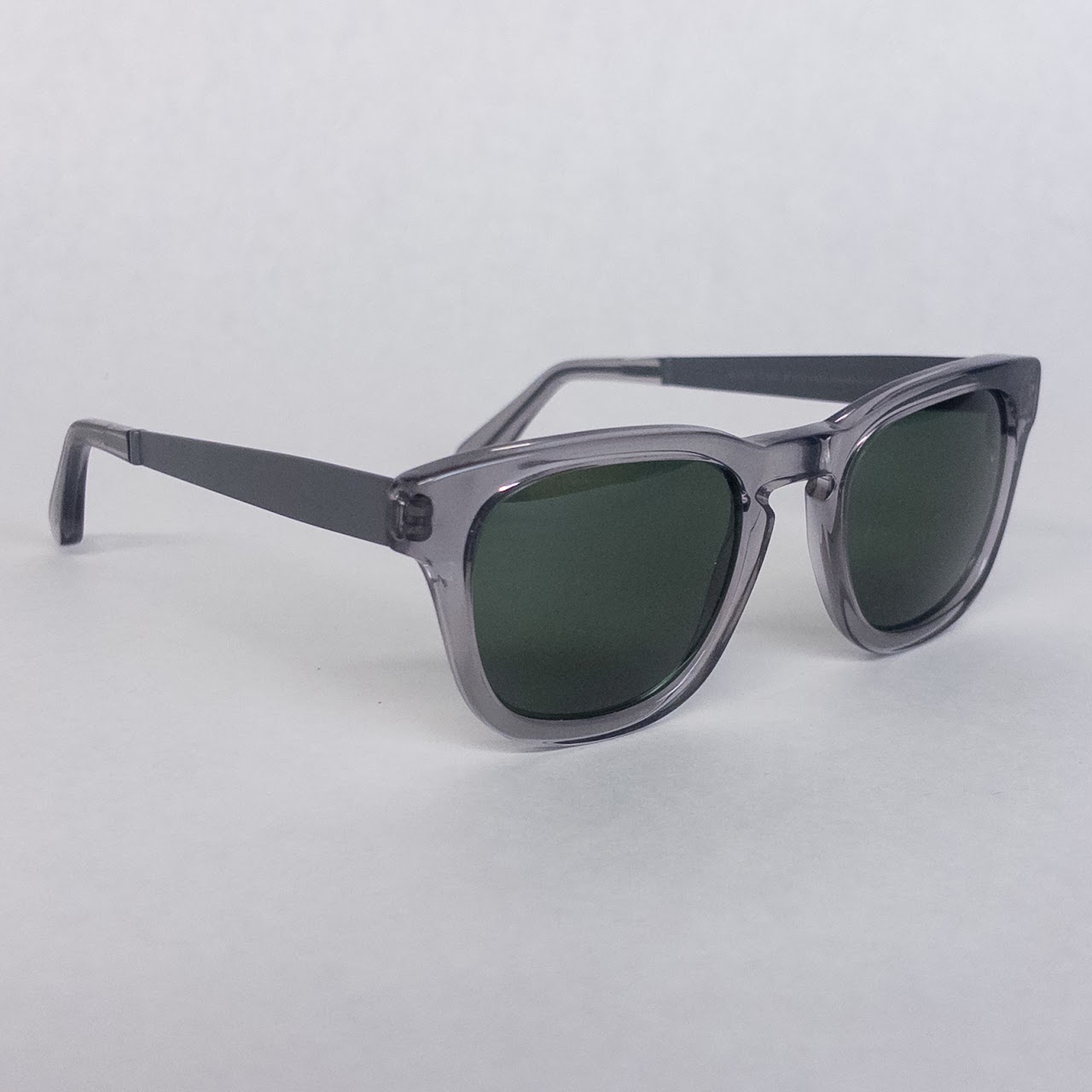 Cutler and Gross Transparent Smoke Sunglasses