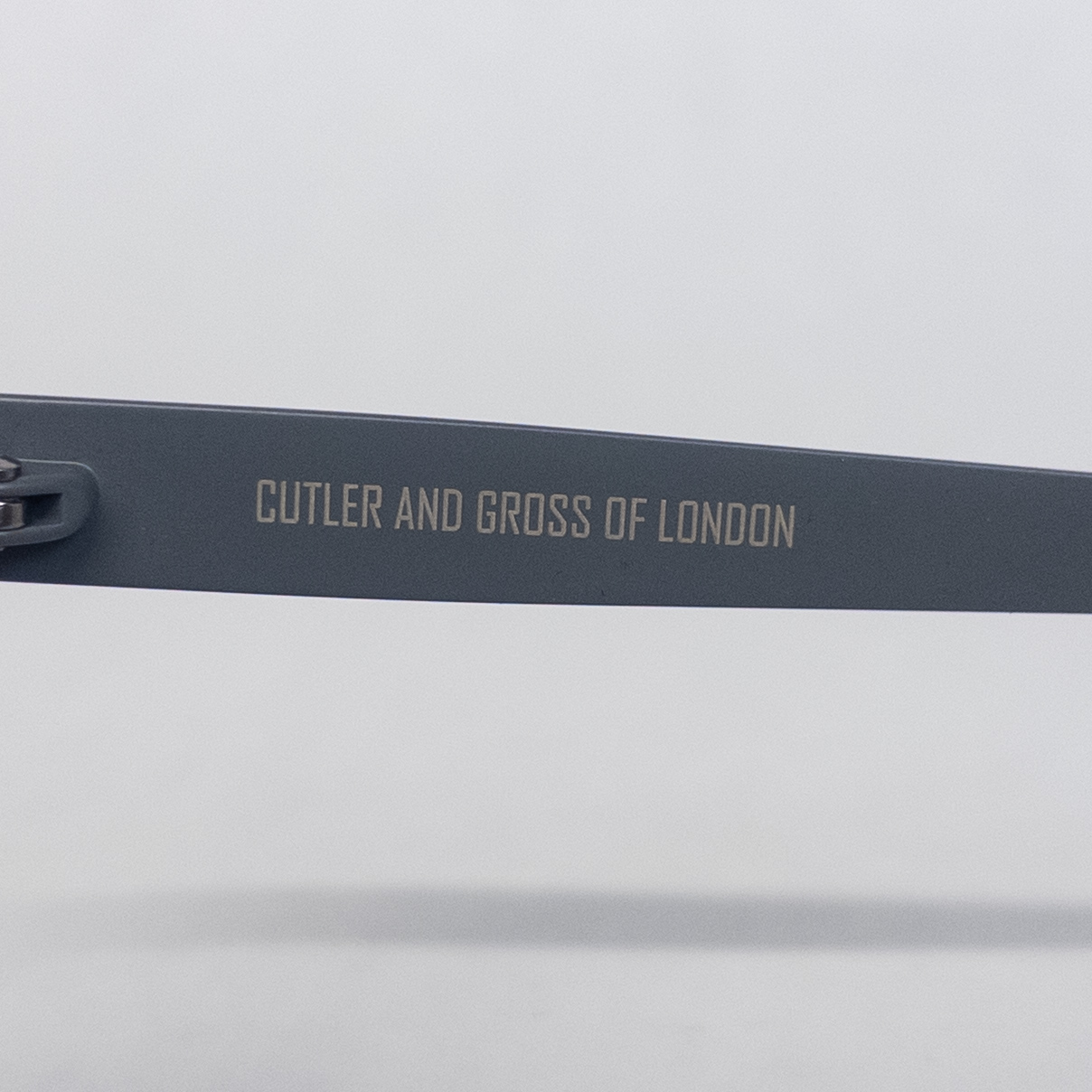 Cutler and Gross Transparent Smoke Sunglasses