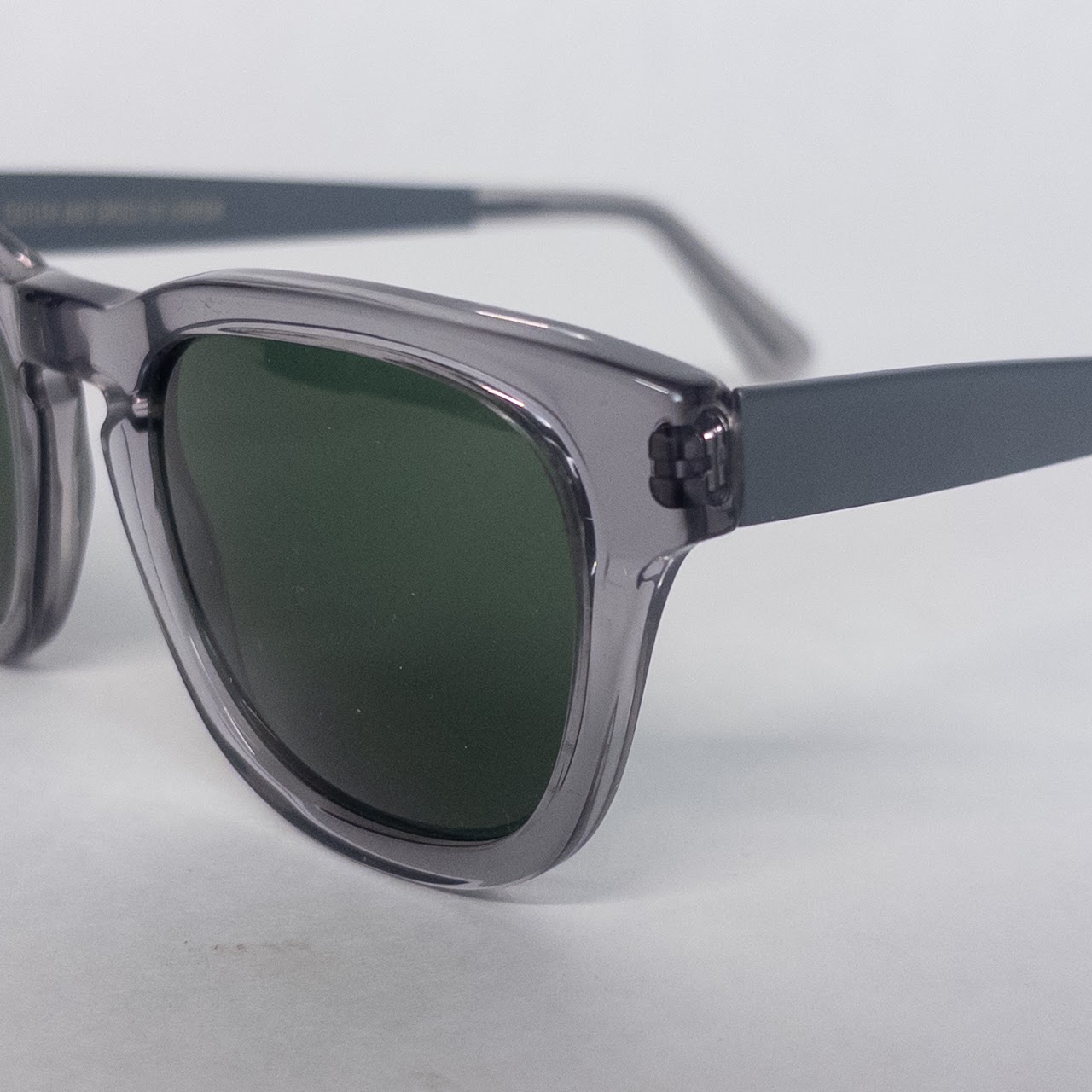 Cutler and Gross Transparent Smoke Sunglasses