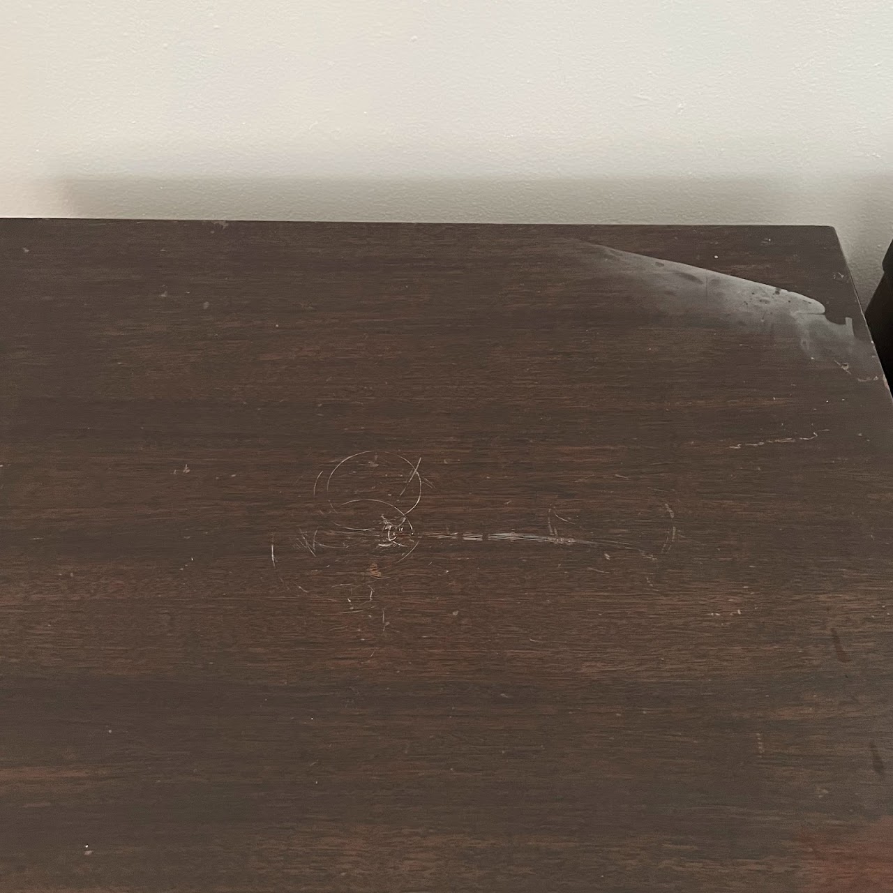 Mid-Century Mahogany End Table Pair