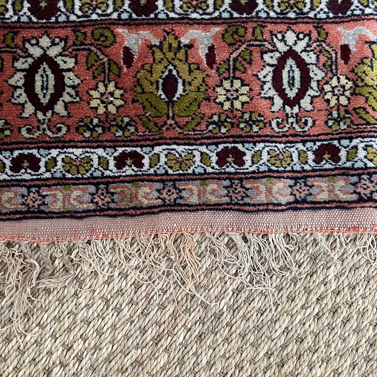 Wool Floral Area Rug