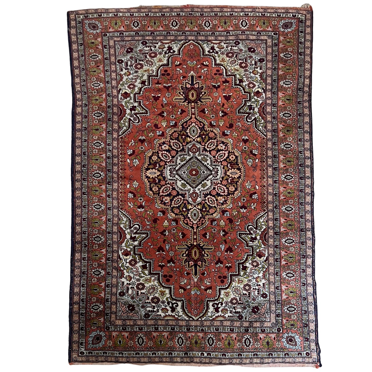 Wool Floral Area Rug