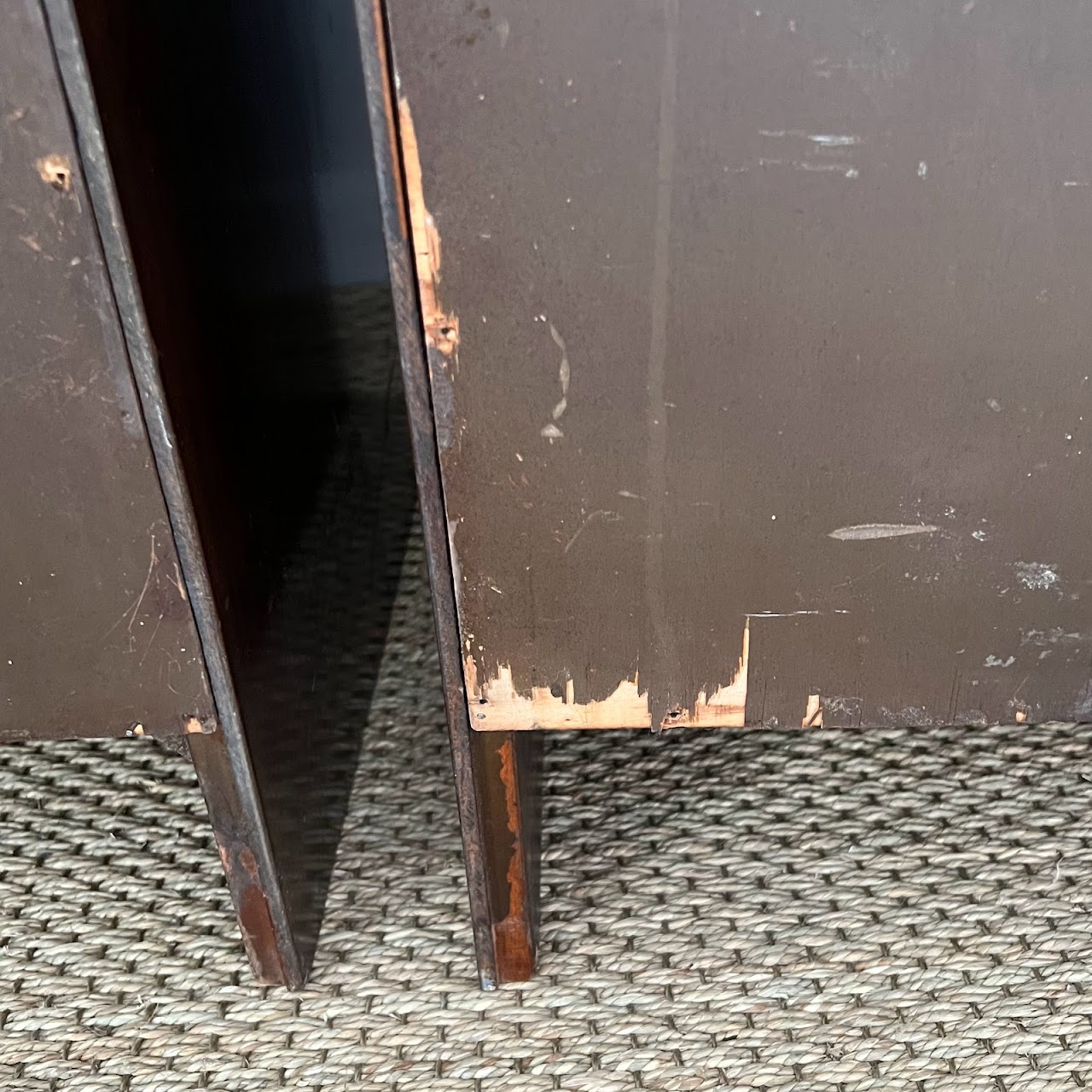 Mid-Century Mahogany End Table Pair