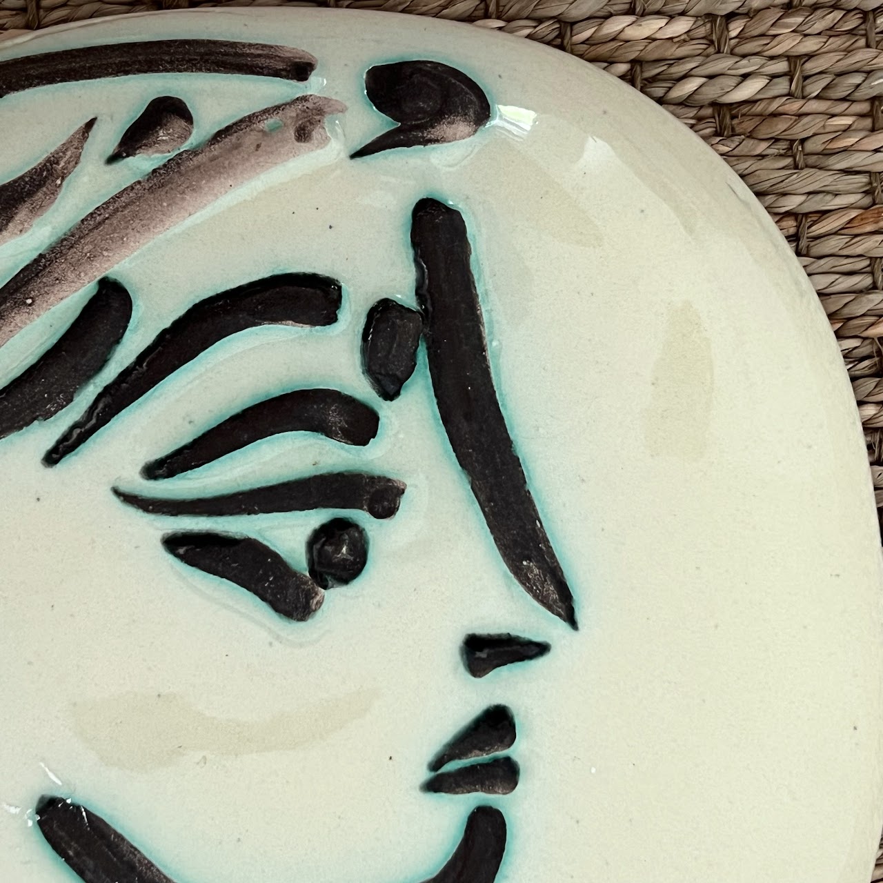 Pablo Picasso Madoura Ceramic 'Profil de Jacqueline'