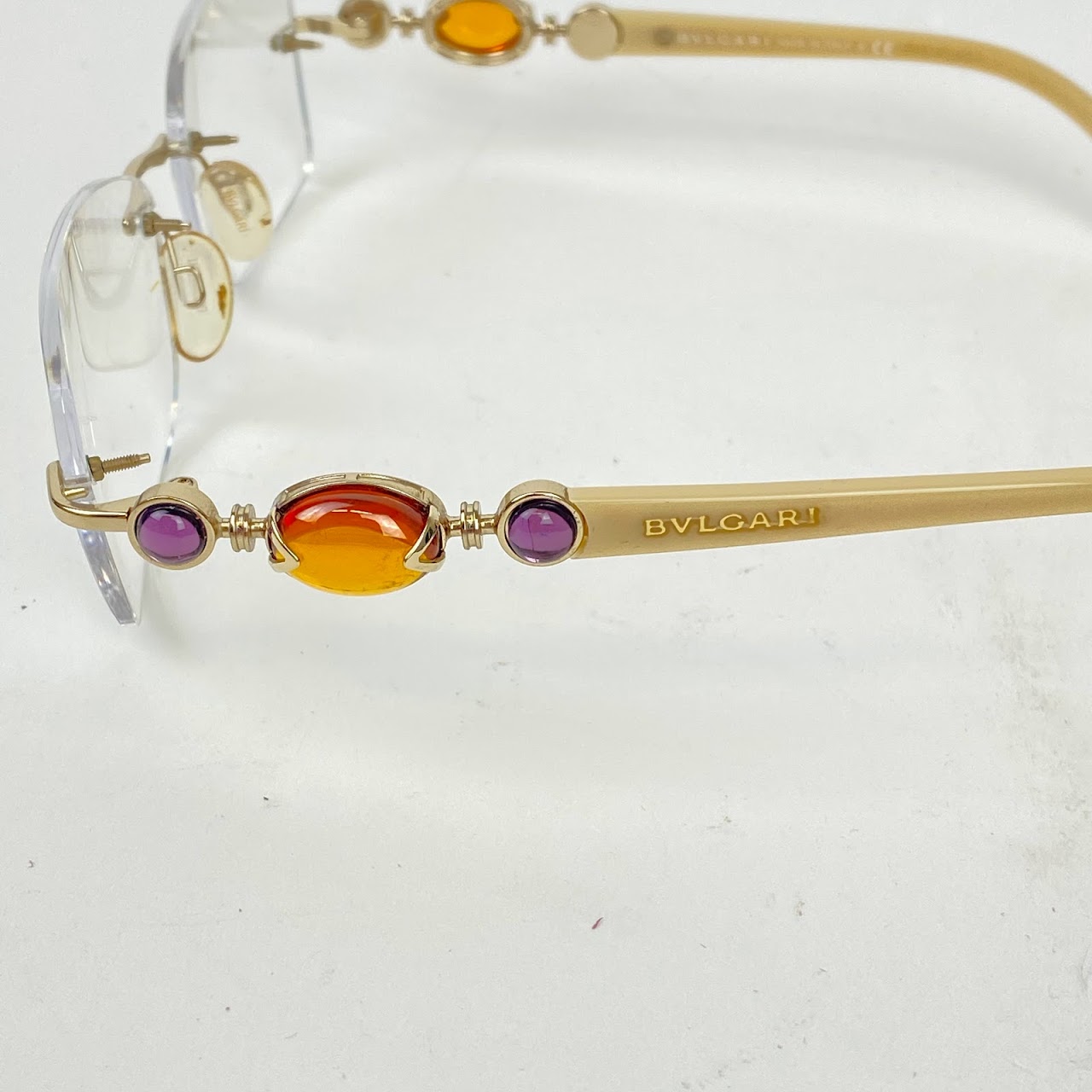 Bvlgari Frameless RX Eyeglasses