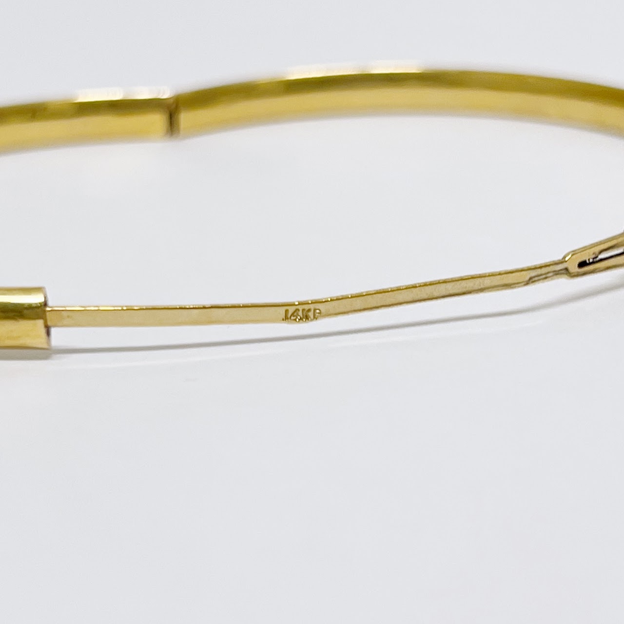 14K Gold Bangle Bracelet