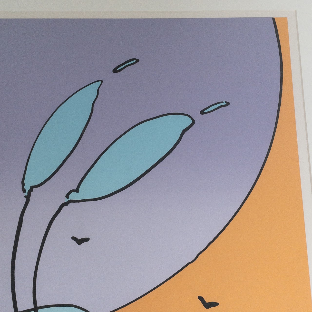 Peter Max Signed 'Space Flowers II' Serigraph