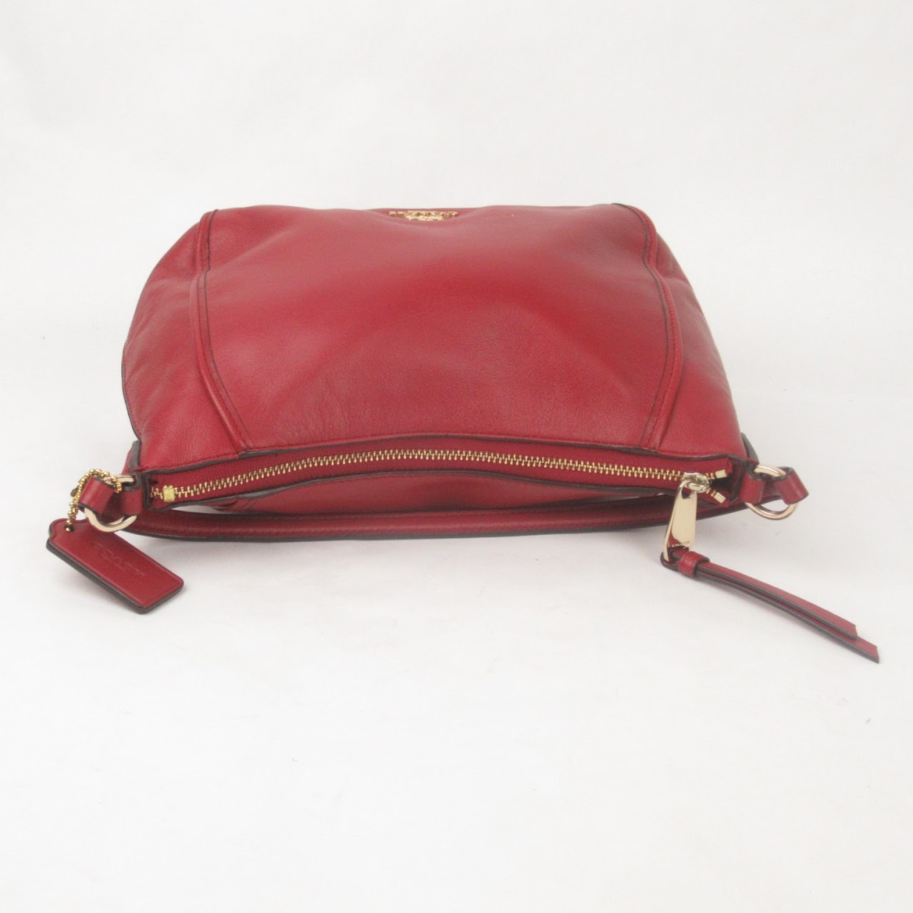 Coach Red Leather Crossbody