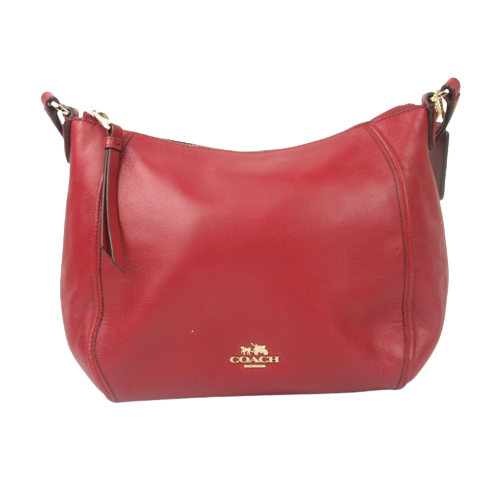 Coach Red Leather Crossbody