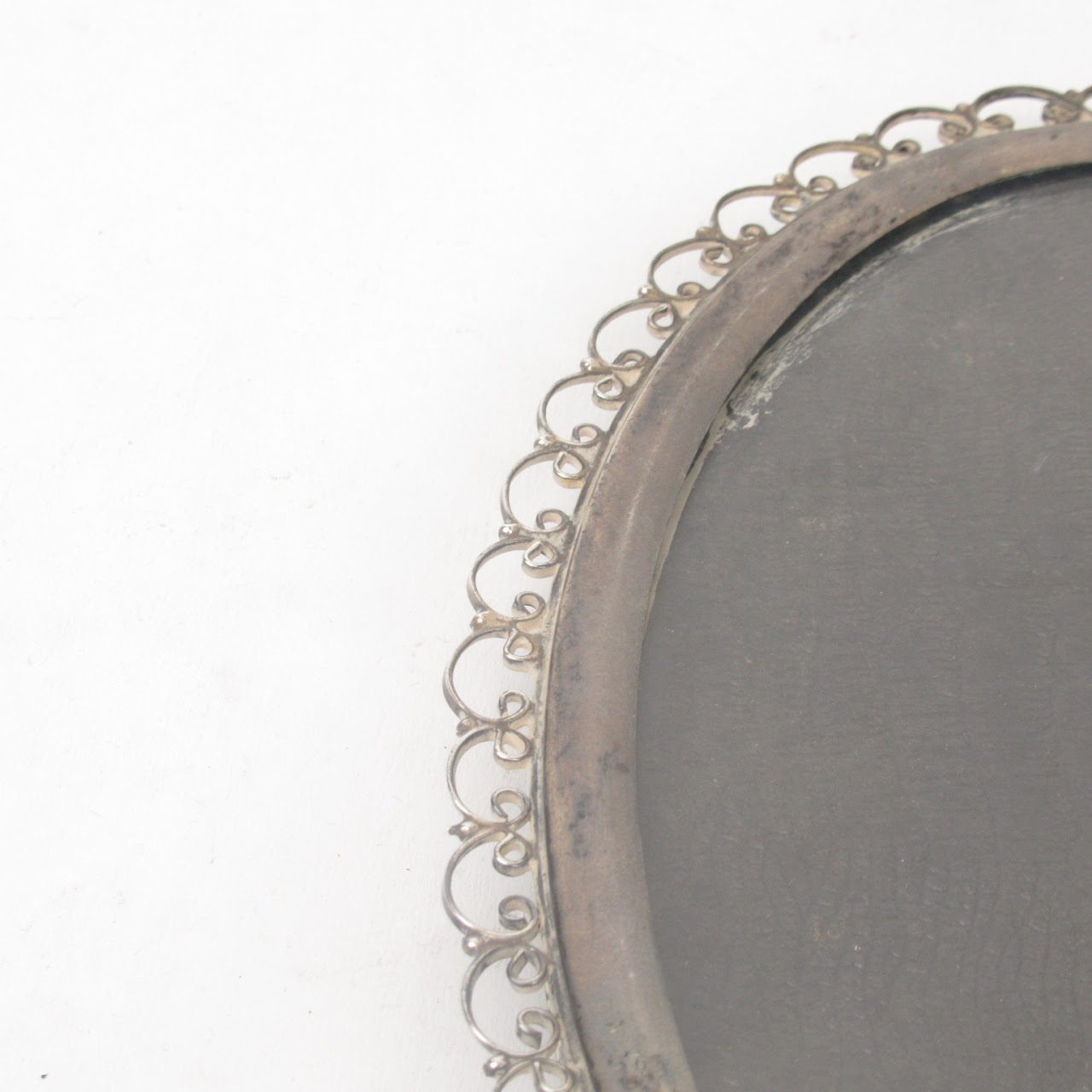 Sterling Silver Oval Picture Frame