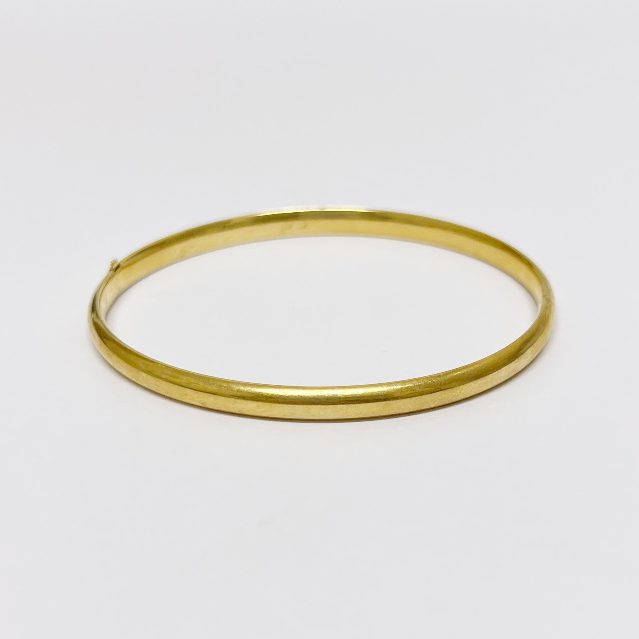 14K Gold Bangle Bracelet